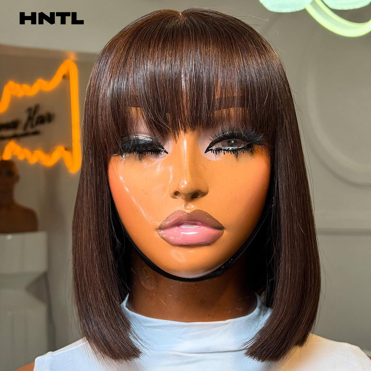 Pre Parted 13X4 Lace Front Bob Wig - Wear & Go Glueless Wig Human