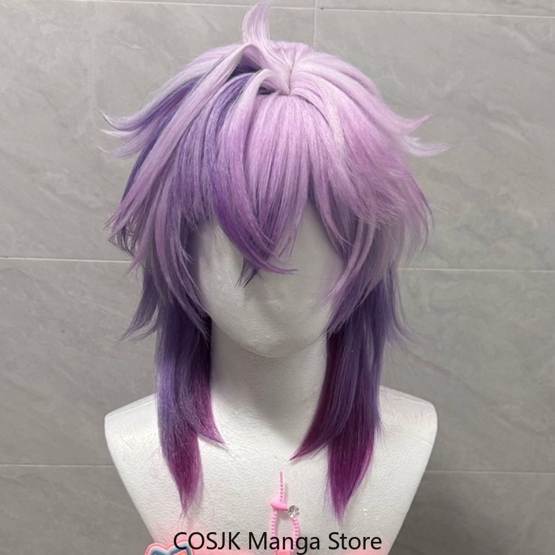 Synthetic Wigs - Game Genshin Impact Cosplay Wig Durin