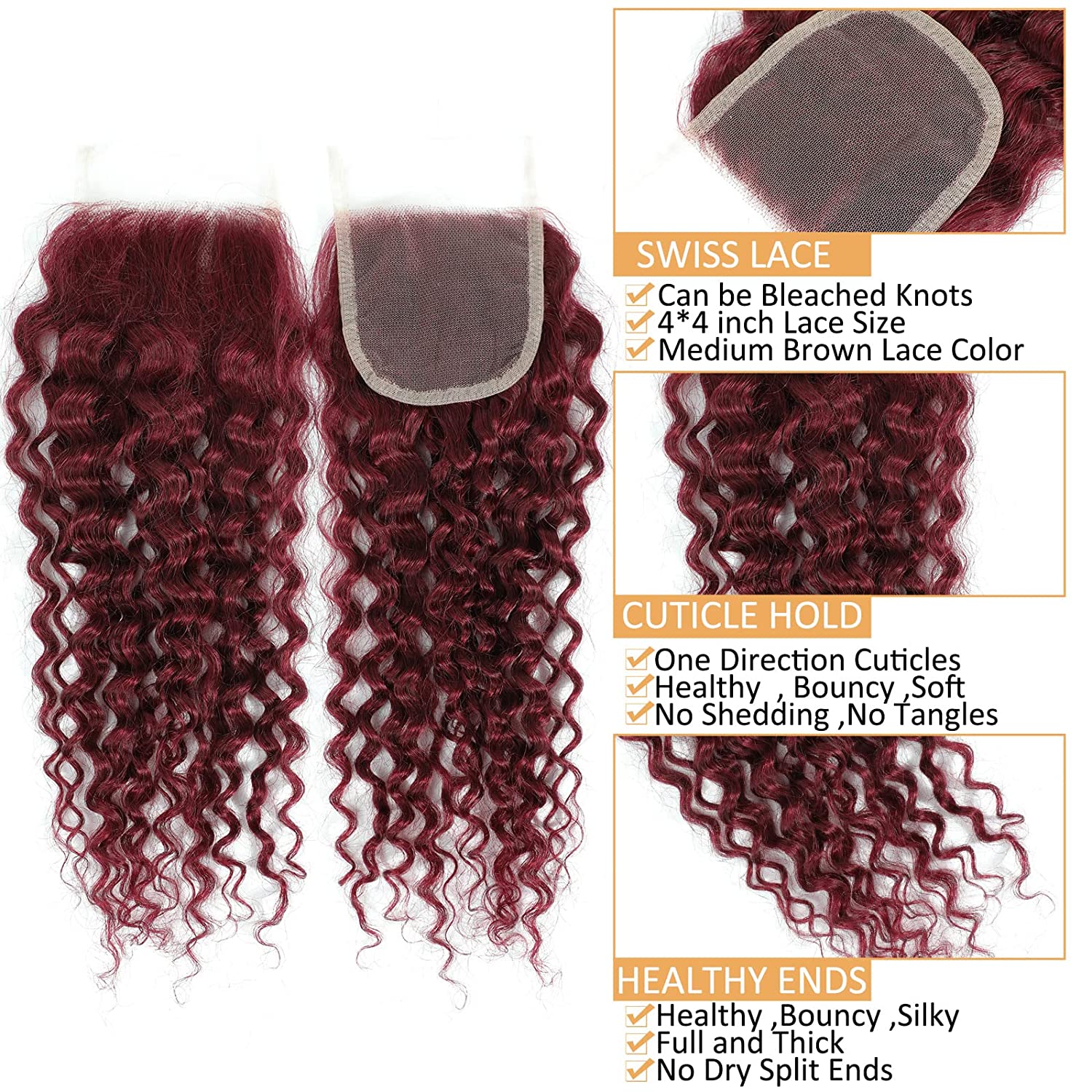 12A Water Wave Bundles With Fr - Deep Wave 3 Bundles With Closure review and price