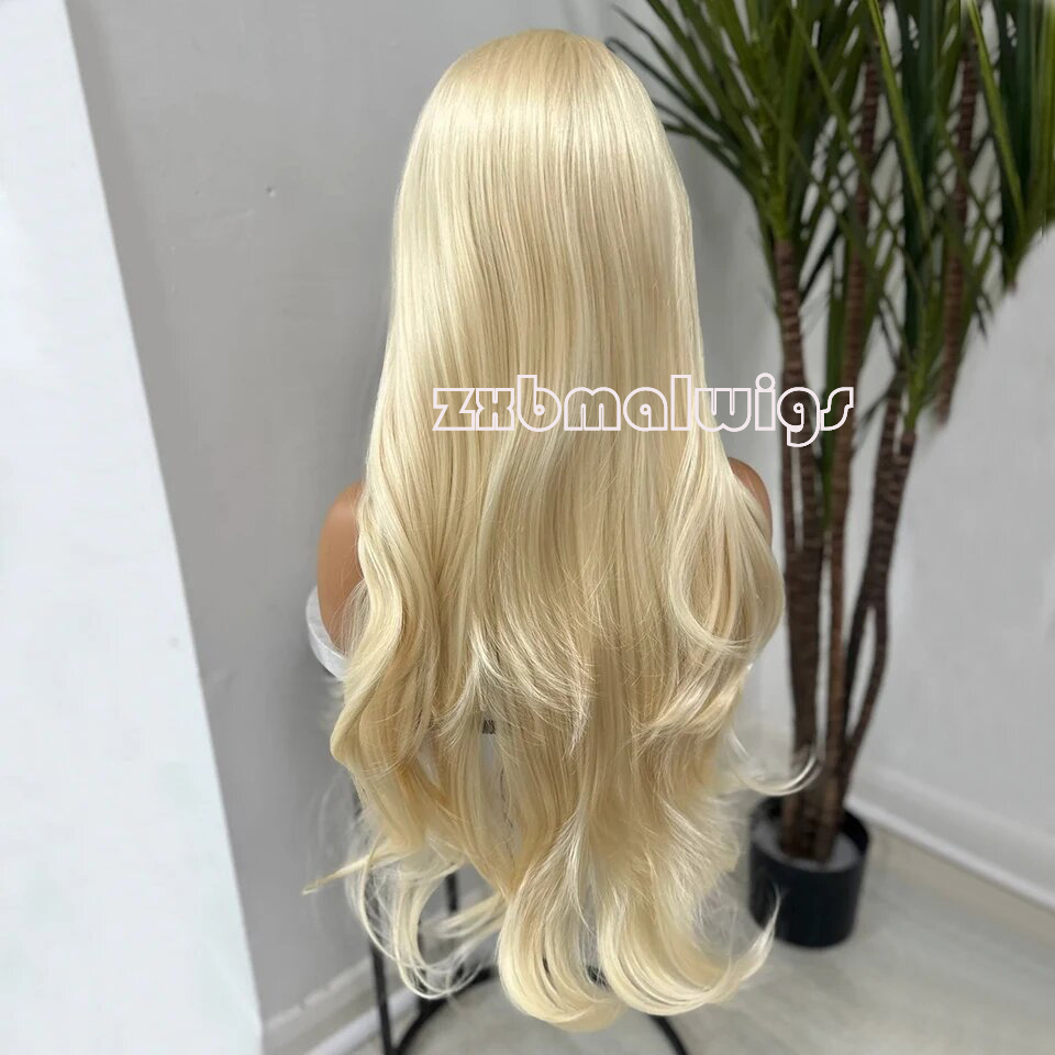 Synthetic Hair 613 Blonde Colo - 613 Blonde Body Wave Lace Front Wig review and price