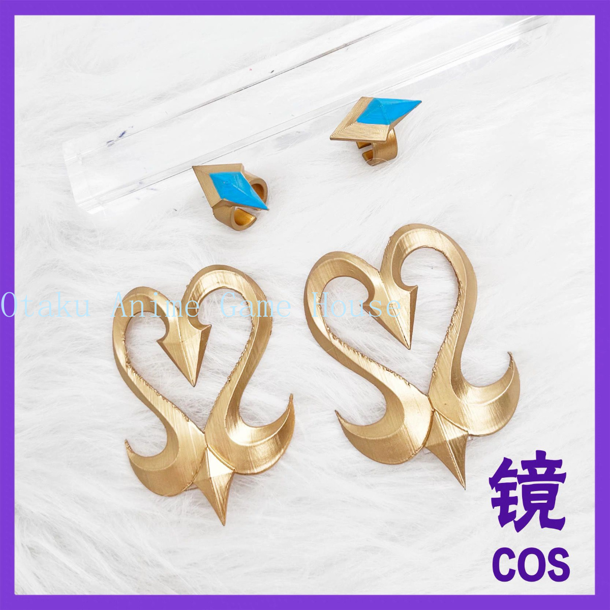 Genshin Impact Odette Cosplay  - Hair Clips review and price