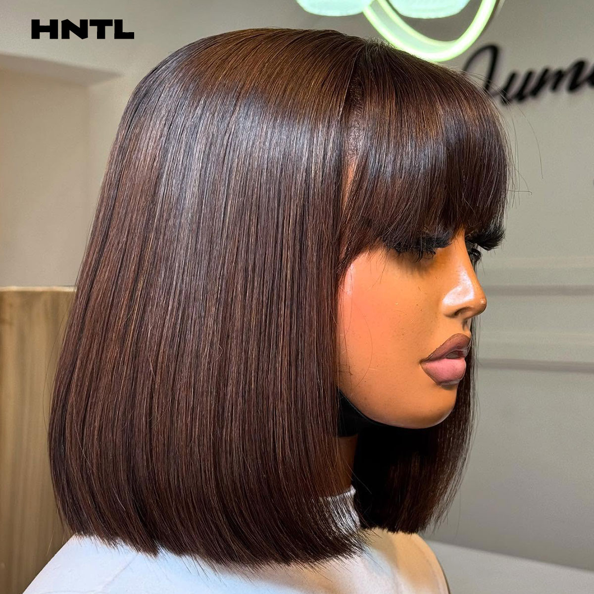Wear & Go Glueless Wig Human H - Pre Parted 13X4 Lace Front Bob Wig review and price
