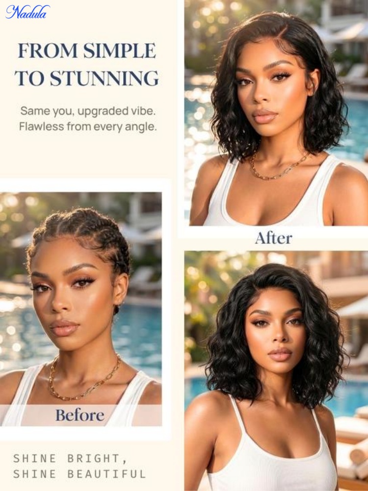 Nadula 13x4 Lace Frontal BOB W - Pre Parted 13X4 Lace Front Bob Wig review and price