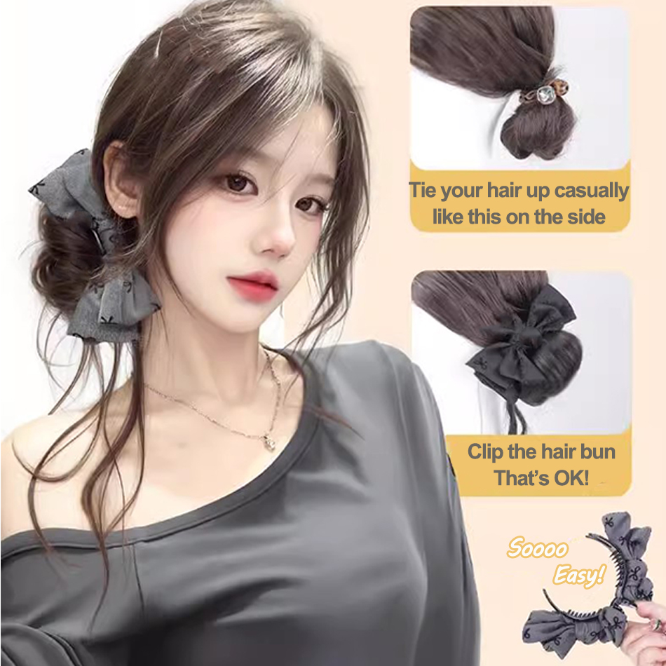 Synthetic Hair Bun Hair Extens - Claw Clip Messy Bun Hair Piece review and price