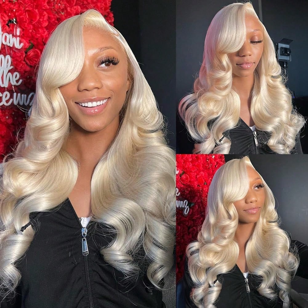 613 13x6 Lace Front Wig Human  - 613 Blonde Body Wave Lace Front Wig review and price