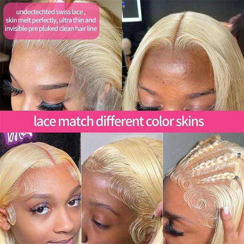 613 13x6 Lace Front Wig Human  - 613 Blonde Body Wave Lace Front Wig review and price