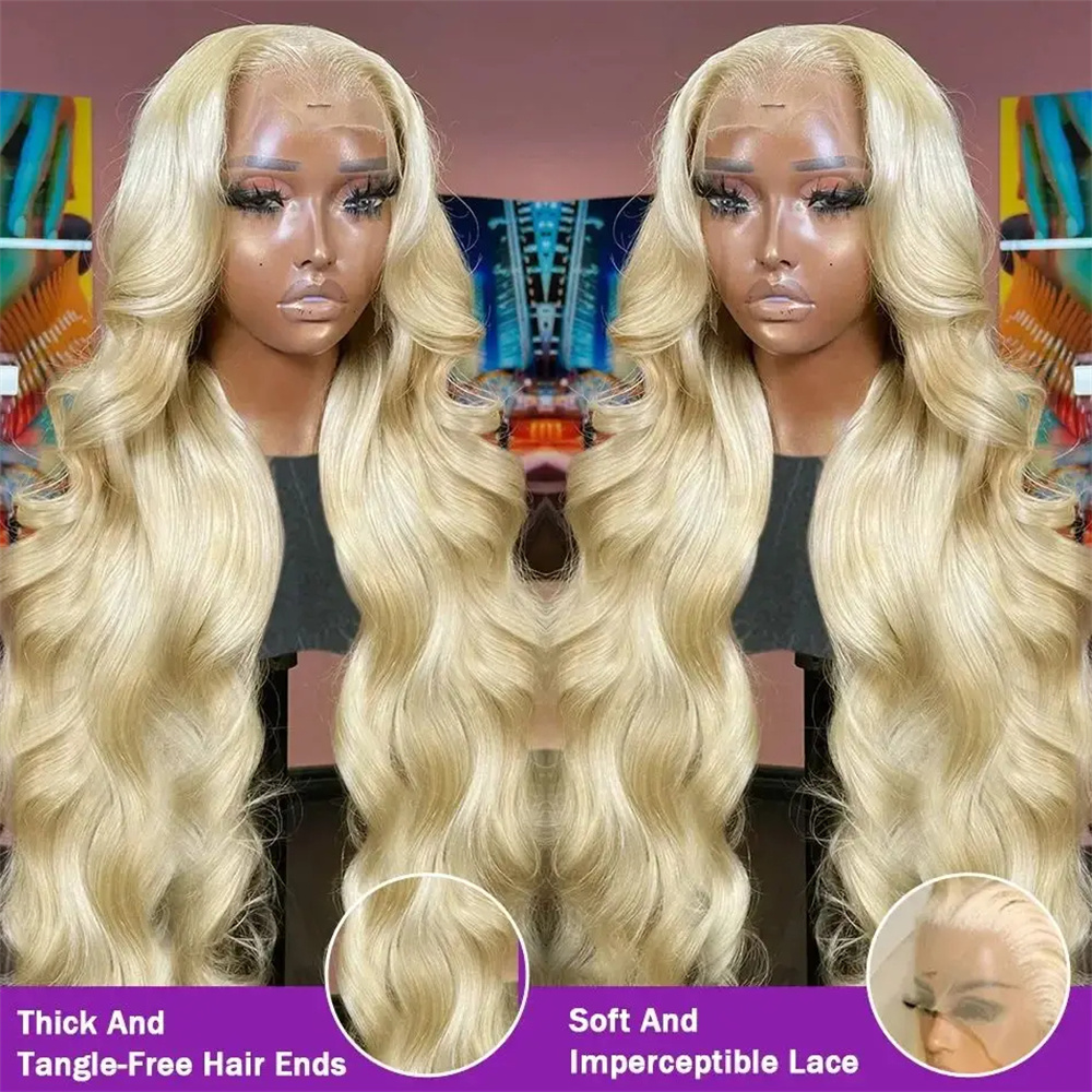 Finros Body Wave 13x6 HD Trans - 613 Blonde Body Wave Lace Front Wig review and price