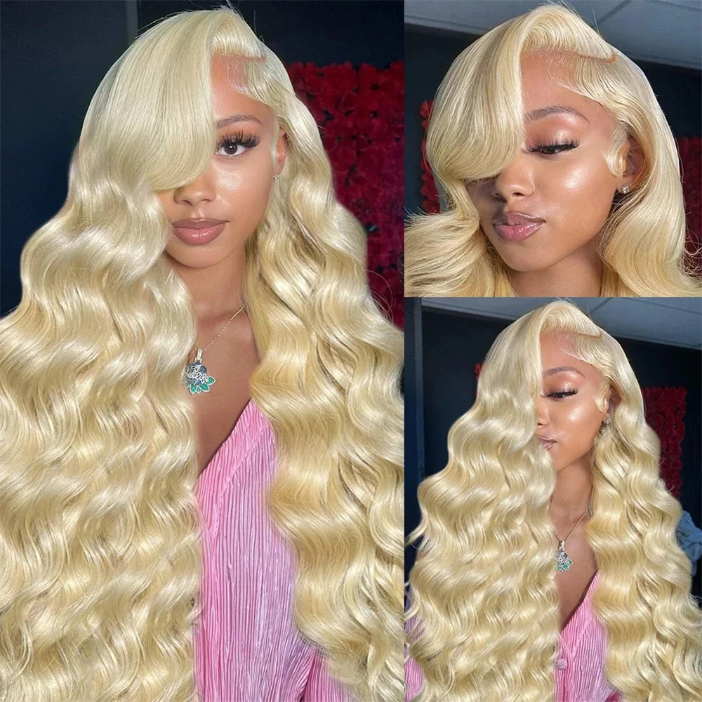613 13x6 HD Transparent Lace F - 613 Blonde Body Wave Lace Front Wig review and price