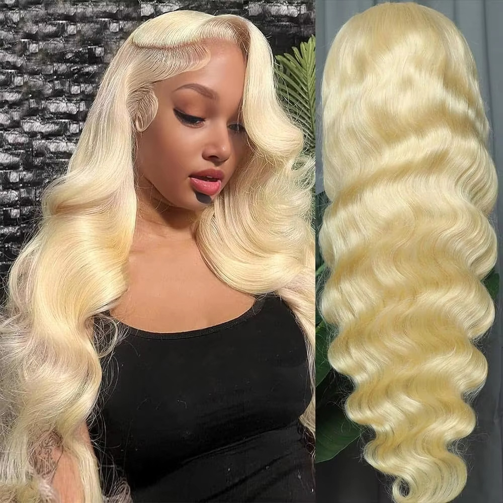 613 13x6 HD Transparent Lace F - 613 Blonde Body Wave Lace Front Wig review and price