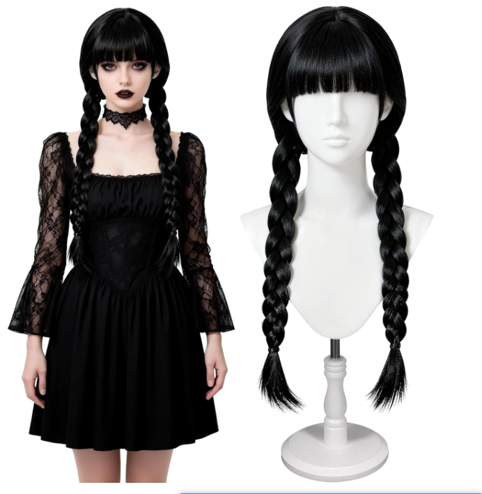 Long Gothic Cosplay Wigs Women - Synthetic Braided Wigs For Black Women review and price