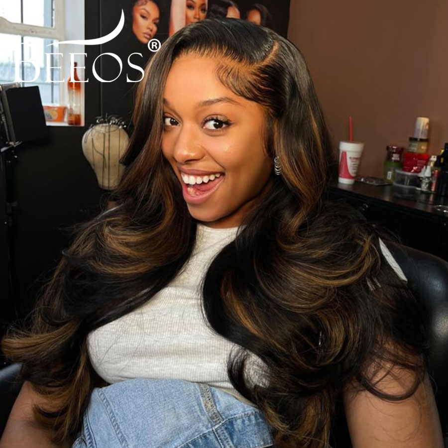 #1B/30 Highlight Body Wave 13x - Human Hair Wigs review and price