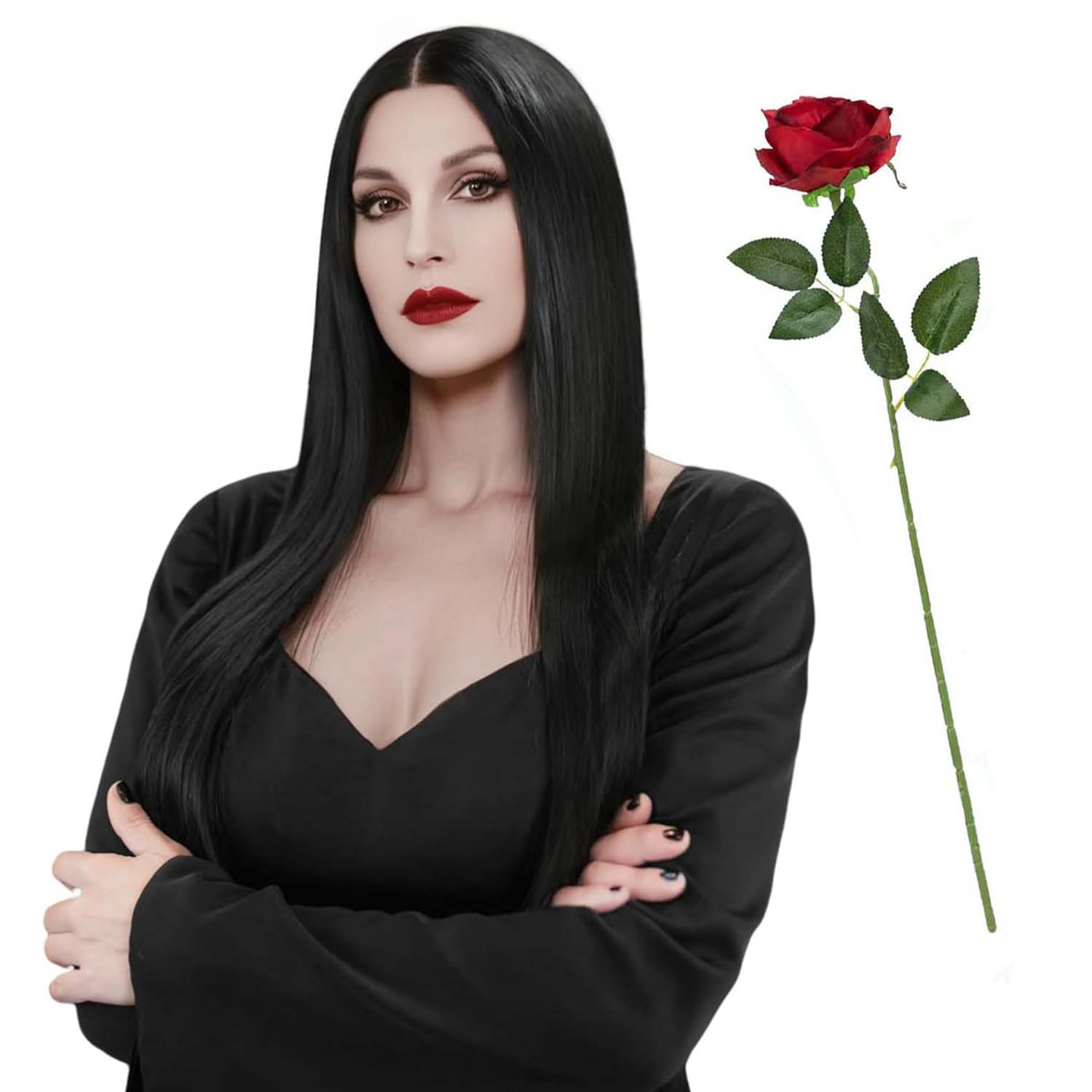 Synthetic Long Black Wig for W - Synthetic Braided Wigs For Black Women review and price