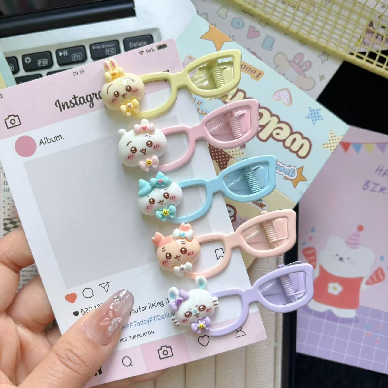 Ji Yi Ka Wa Cartoon Cute Littl - Hair Bundles review and price