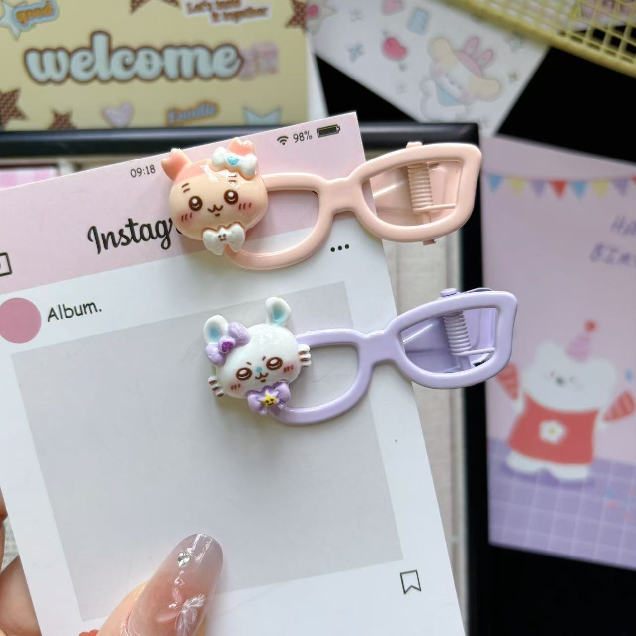 Ji Yi Ka Wa Cartoon Cute Littl - Hair Bundles review and price
