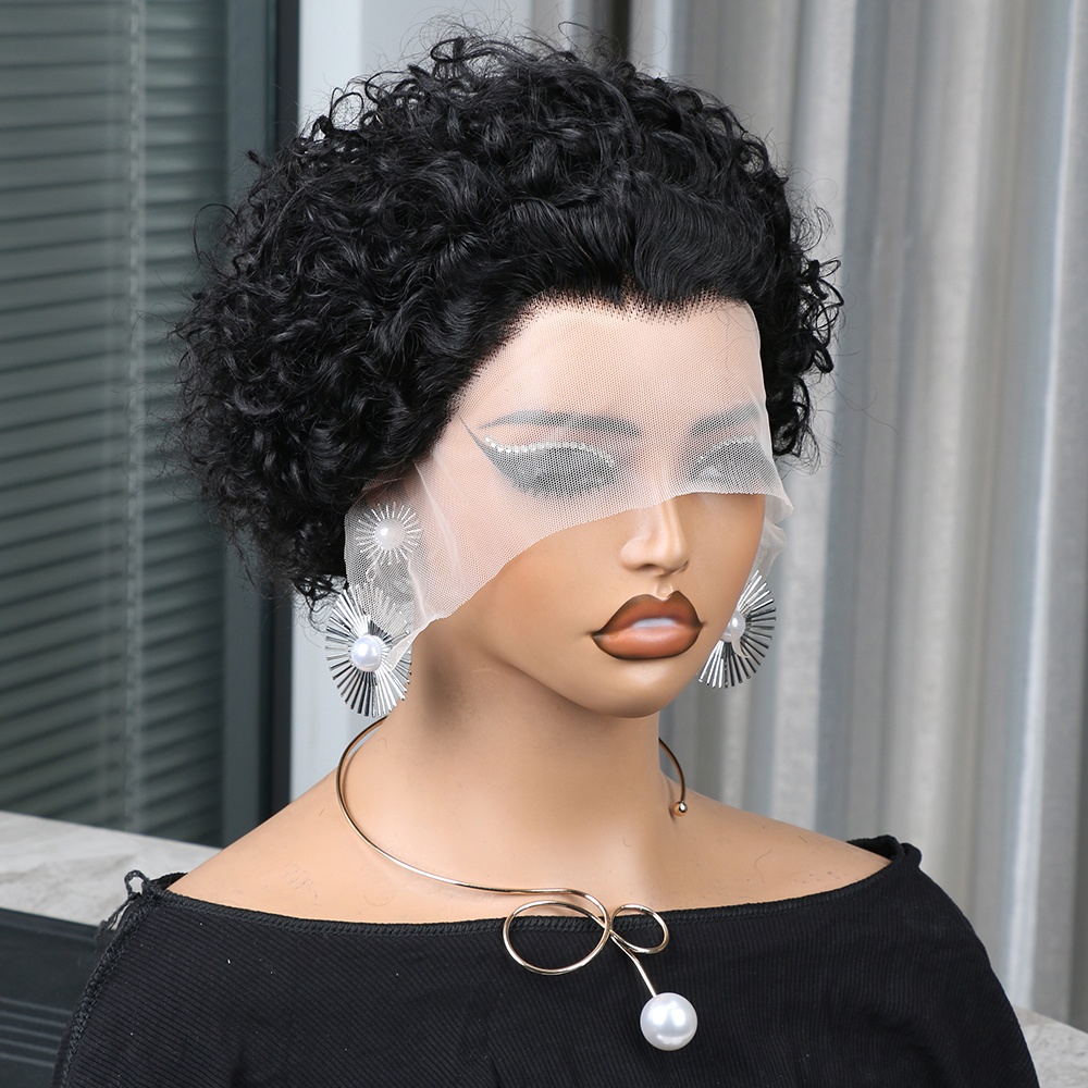 Pixie Cut Wig Human Hair 13x4  - Short Pixie Cut Wig Human Hair Cheap review and price