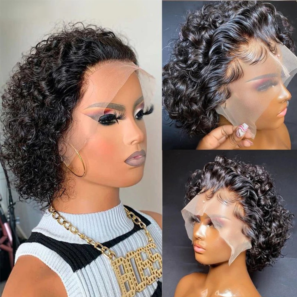 Pixie Cut Wig Human Hair 13x4  - Short Pixie Cut Wig Human Hair Cheap review and price