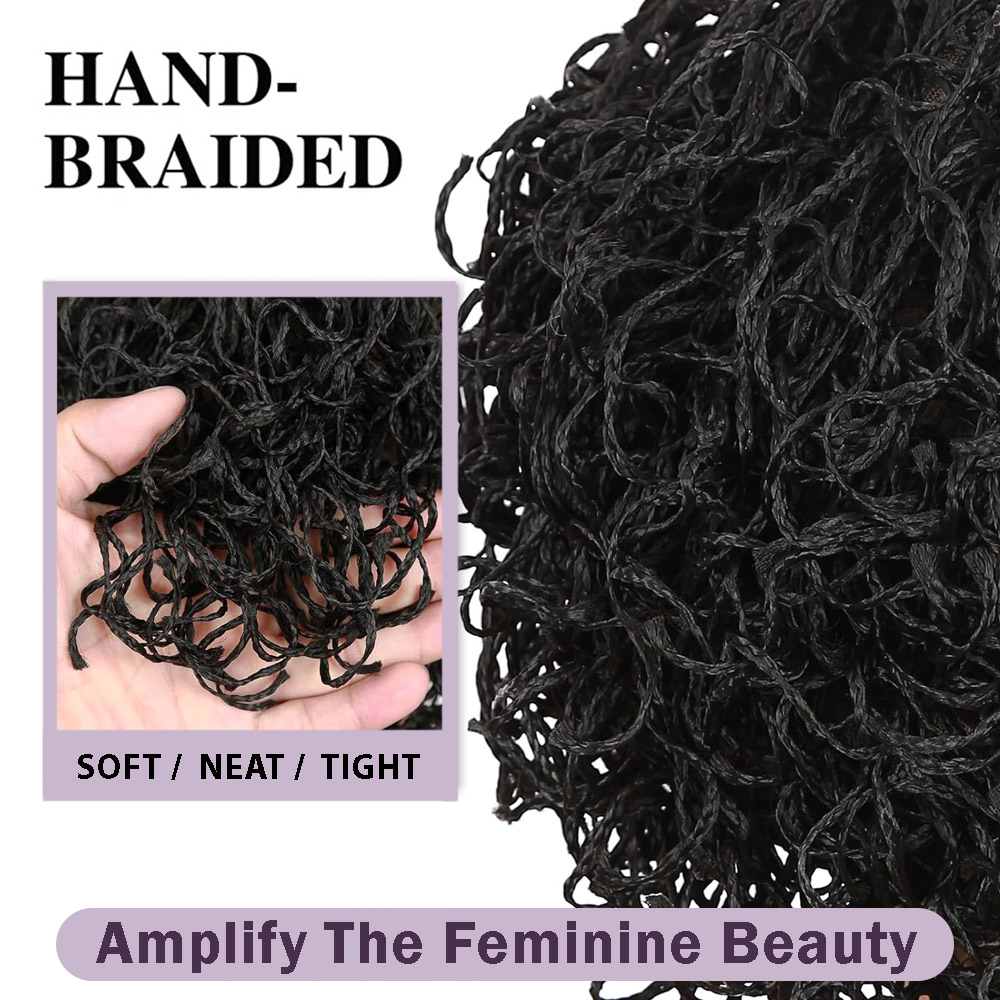 Double Full Lace Twist Box Bra - Synthetic Braided Wigs For Black Women review and price