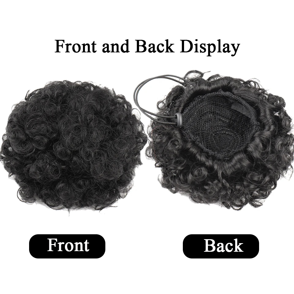 Afro Puff Drawstring Ponytail  - Drawstring Afro Curly Puff Ponytail review and price