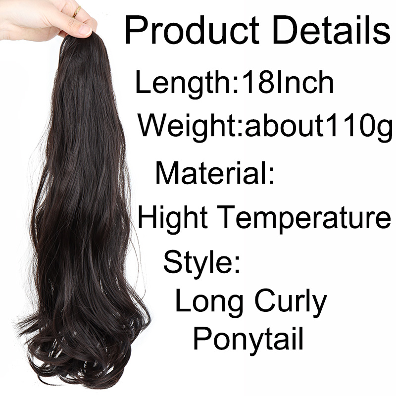 Synthetic Long Curly Ponytail  - Synthetic Braided Wigs For Black Women review and price