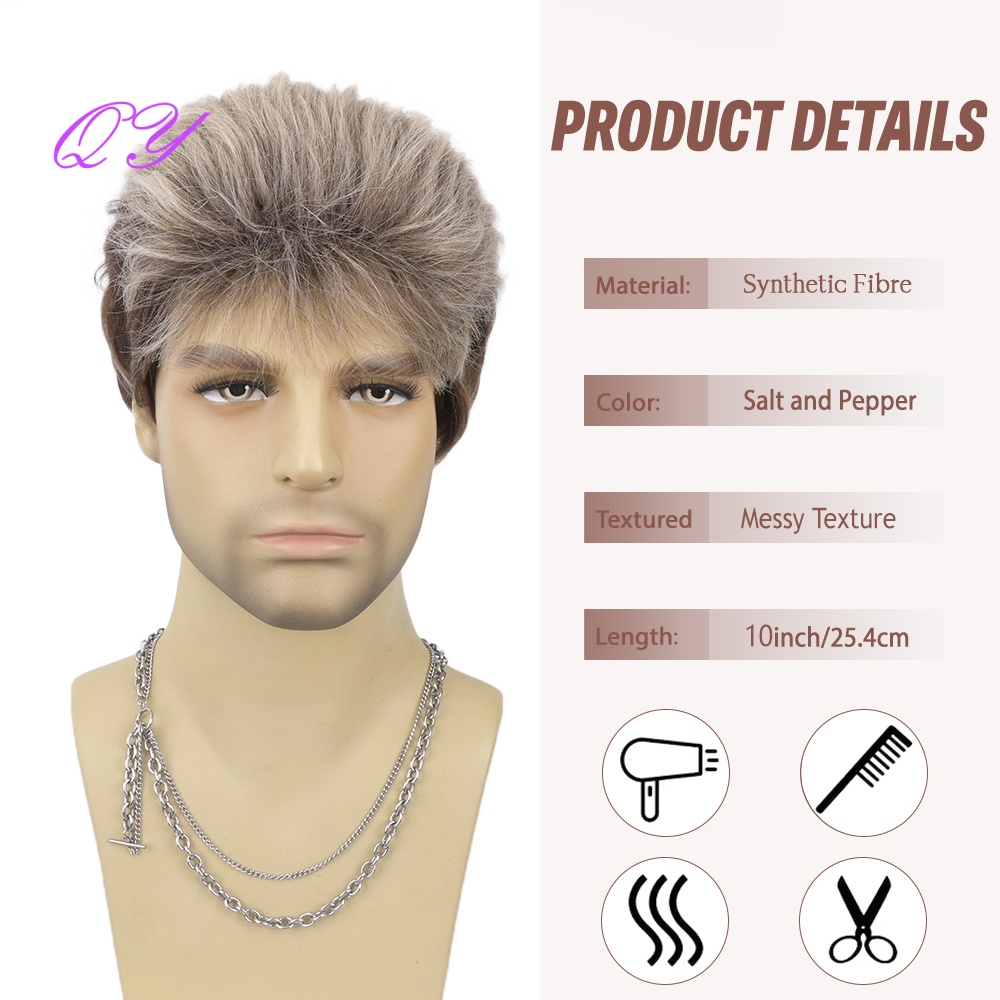 Synthetic Short Brown Flaxen M - Synthetic Wigs review and price