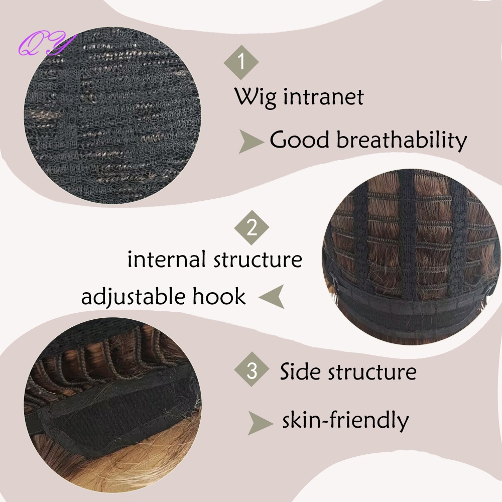 Synthetic Short Brown Flaxen M - Synthetic Wigs review and price