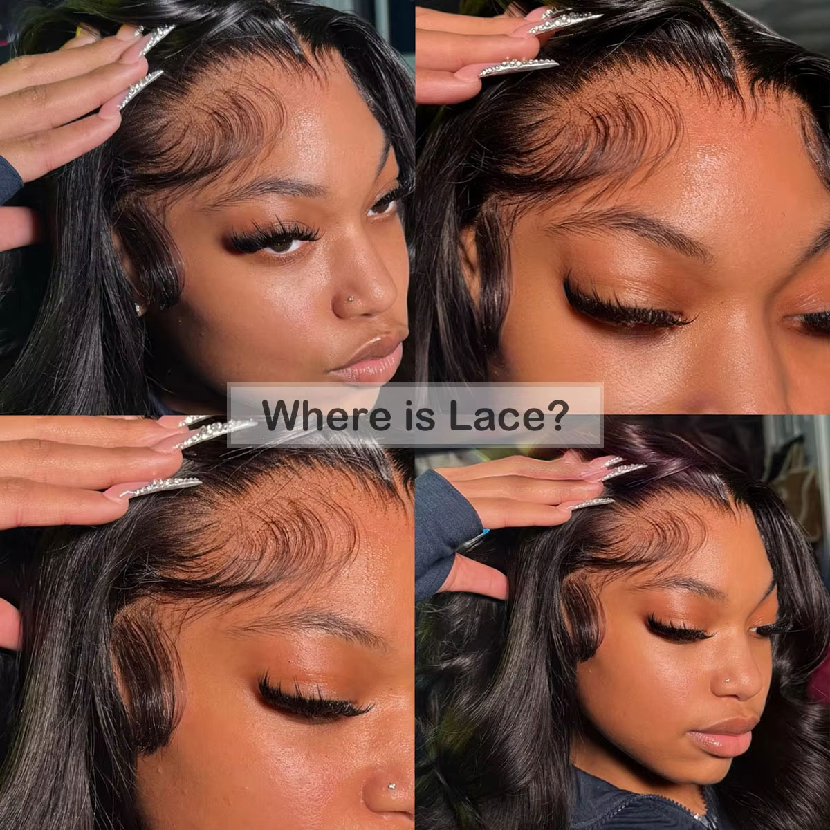 Glueless Wear and Go Brown Col - Pre Parted 13X4 Lace Front Bob Wig review and price