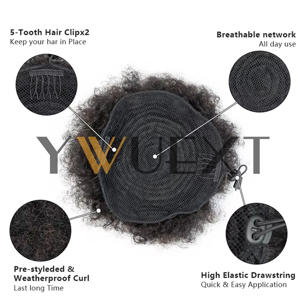 Afro Puff Drawstring Ponytail  - Drawstring Afro Curly Puff Ponytail review and price