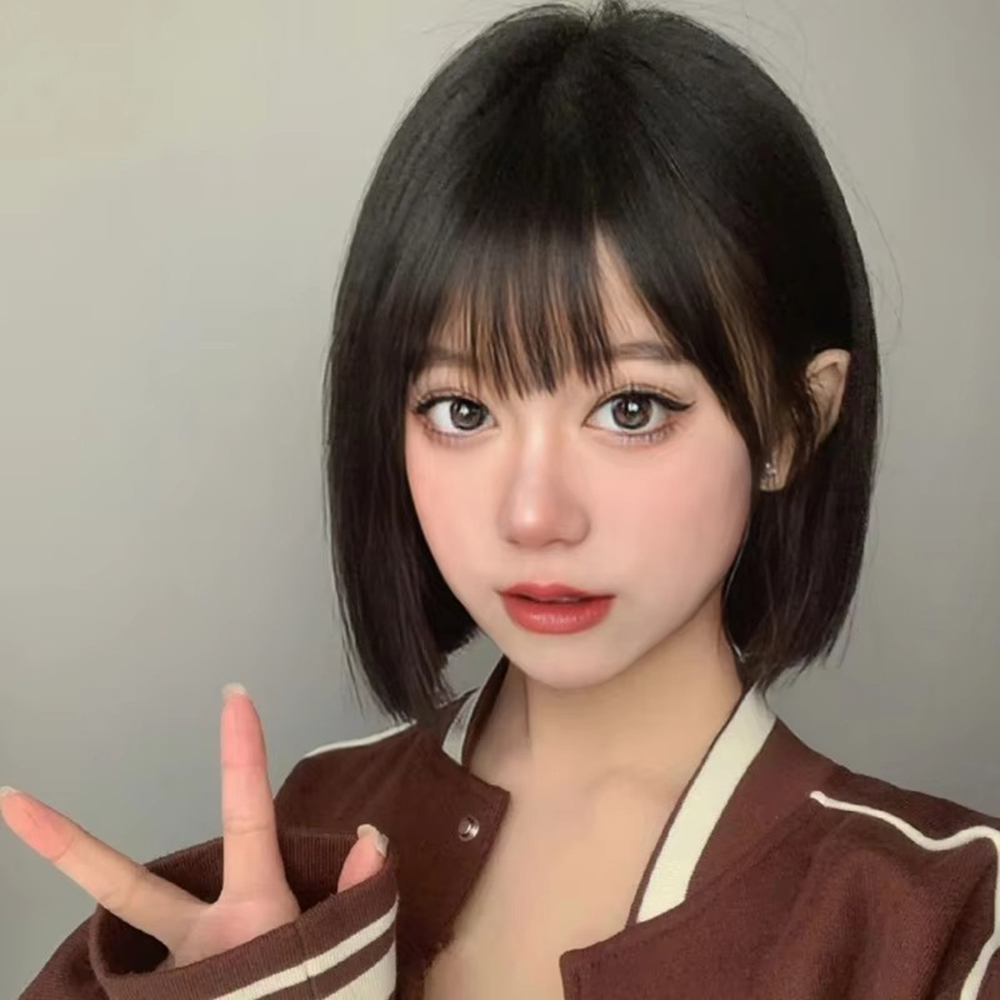 Fashionable Black Bob Haircut  - Synthetic Braided Wigs For Black Women review and price