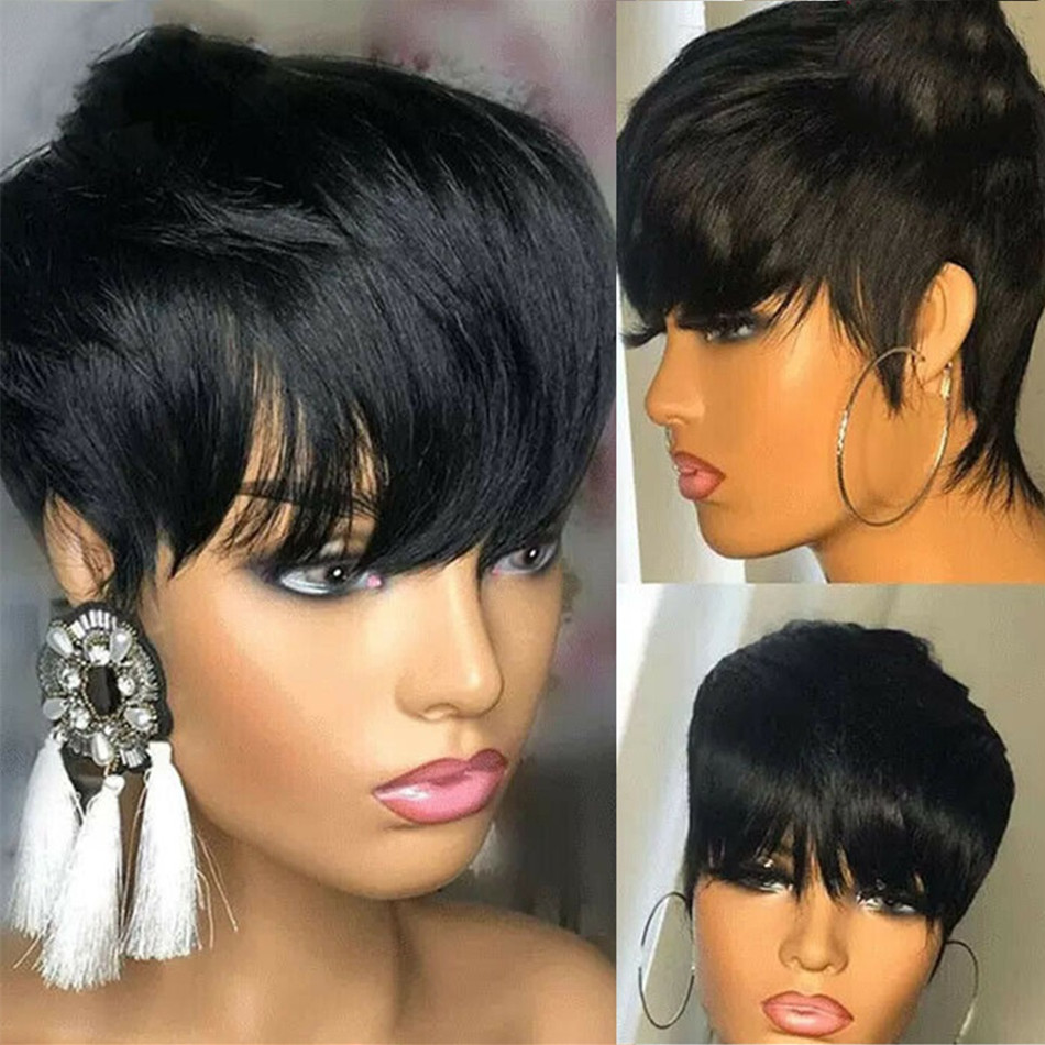 Short Pixie Cut Wig Human Hair - Short Pixie Cut Wig Human Hair Cheap review and price