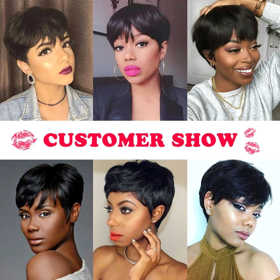 Short Pixie Cut Wig Human Hair - Short Pixie Cut Wig Human Hair Cheap review and price
