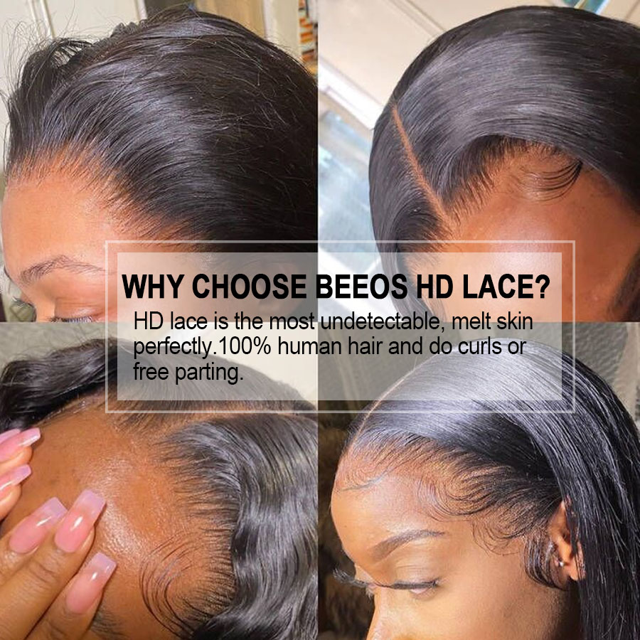 250% 13x4 HD Transparent Lace  - Hd Lace Frontal Wig Human Hair Pre Plucked review and price