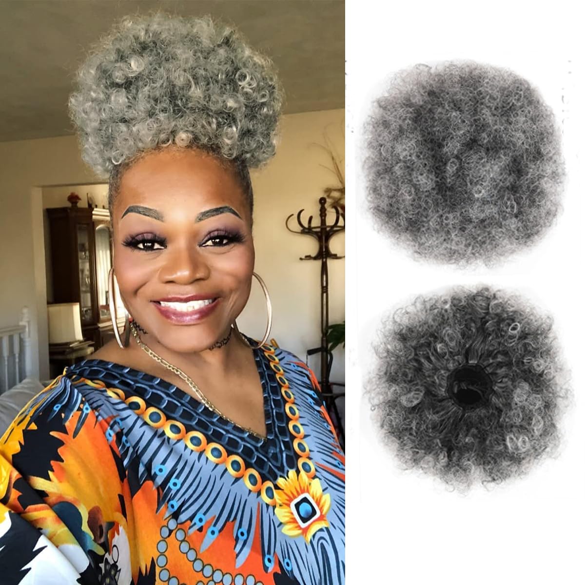 Afro Puff Drawstring Ponytail, - Drawstring Afro Curly Puff Ponytail review and price