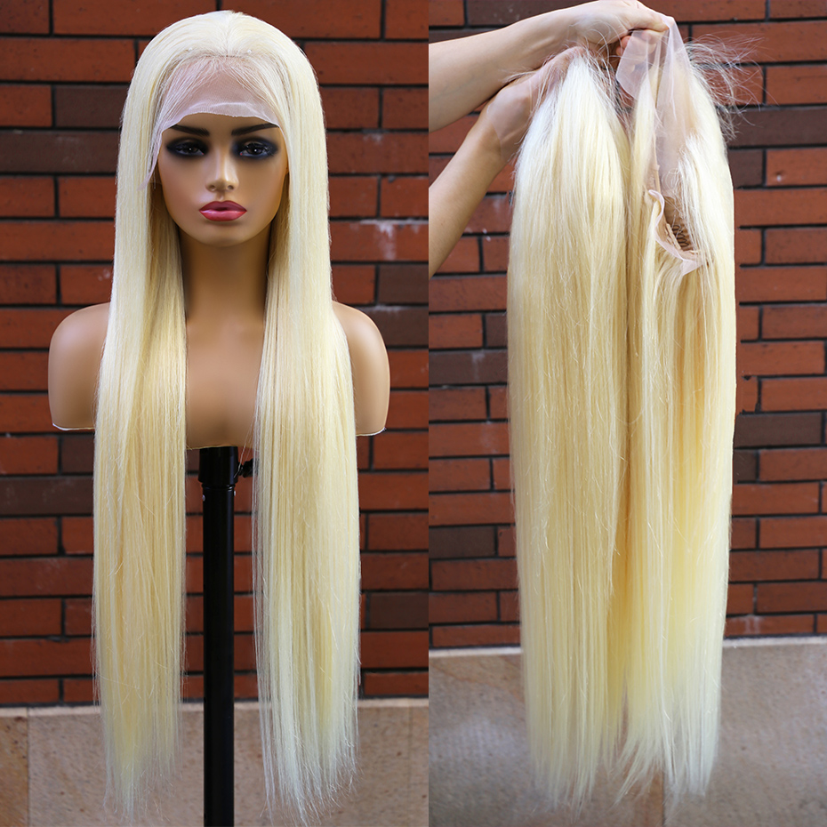 30 40 Inch 613 Honey Blonde Wi - 613 Blonde Body Wave Lace Front Wig review and price