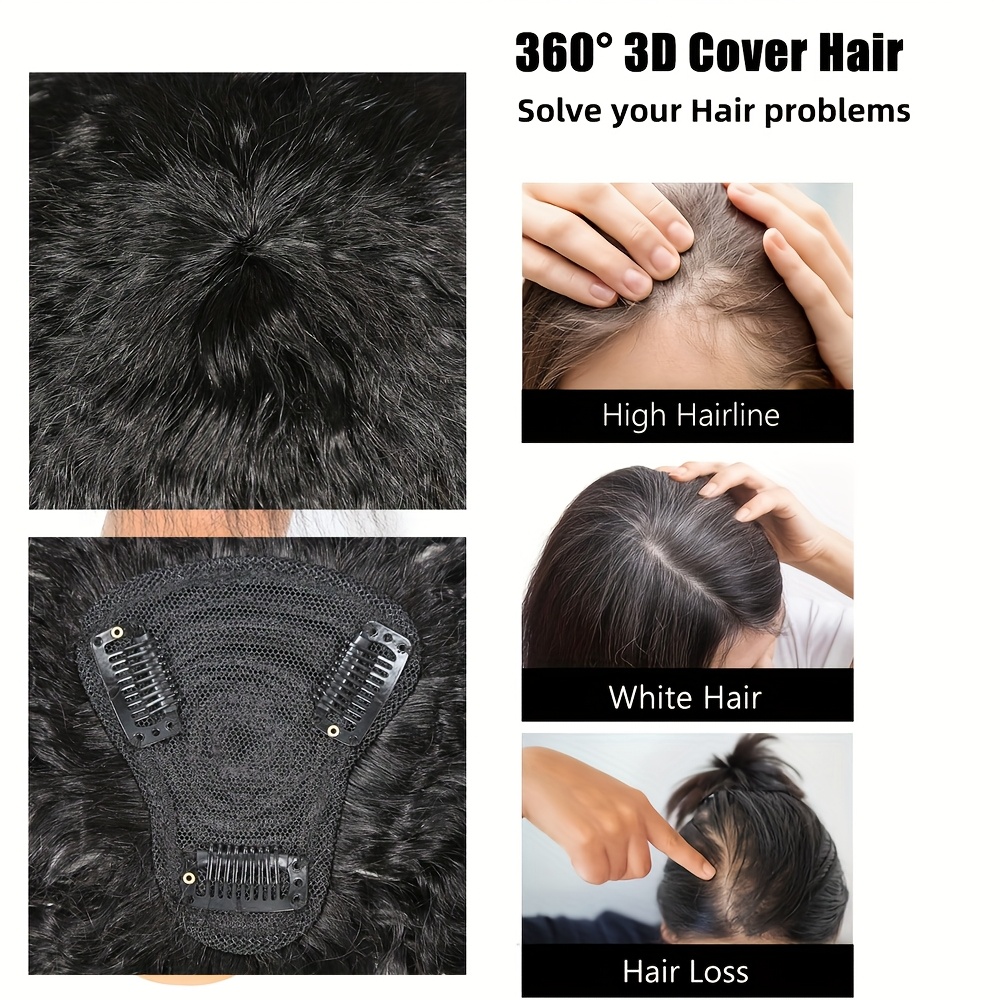 Kinky Straight Topper Hair wit - Hair Clips review and price