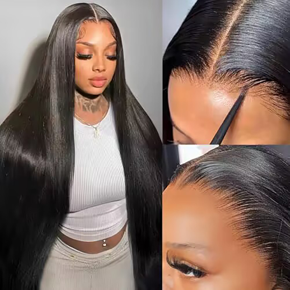 200% Density Bone Straight 7x6 - Hair Bundles review and price