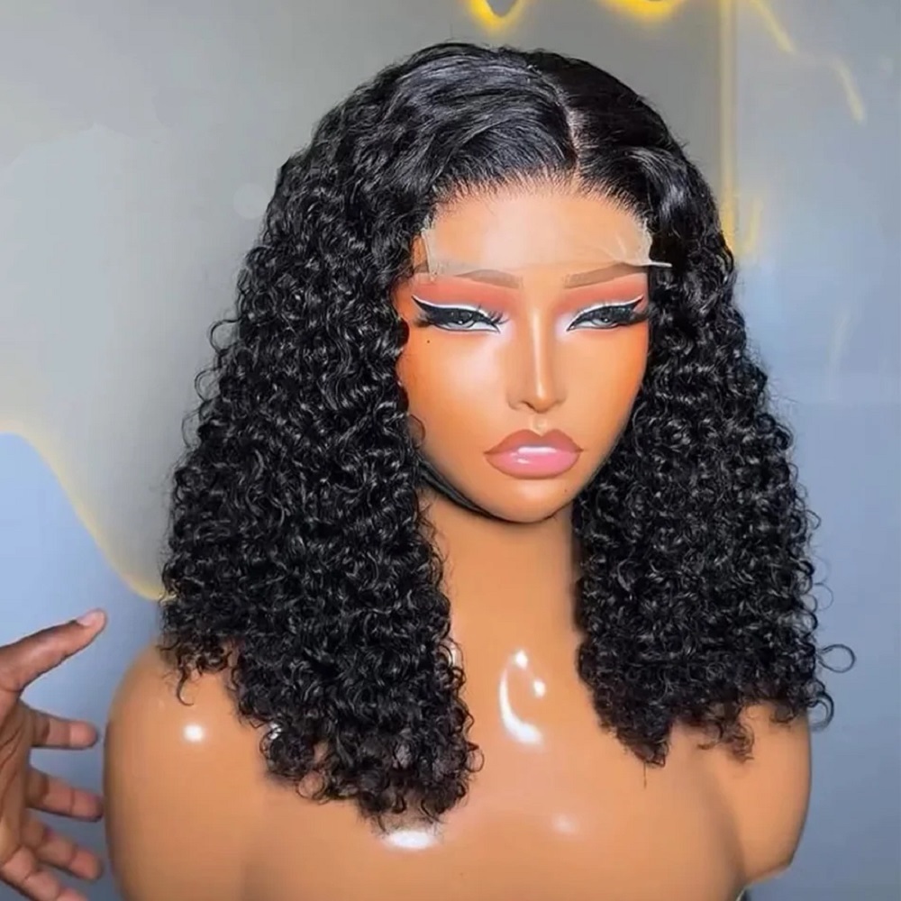 8-14 Short Inch Curly Wave Sho - Glueless Wear And Go Human Hair Wig review and price