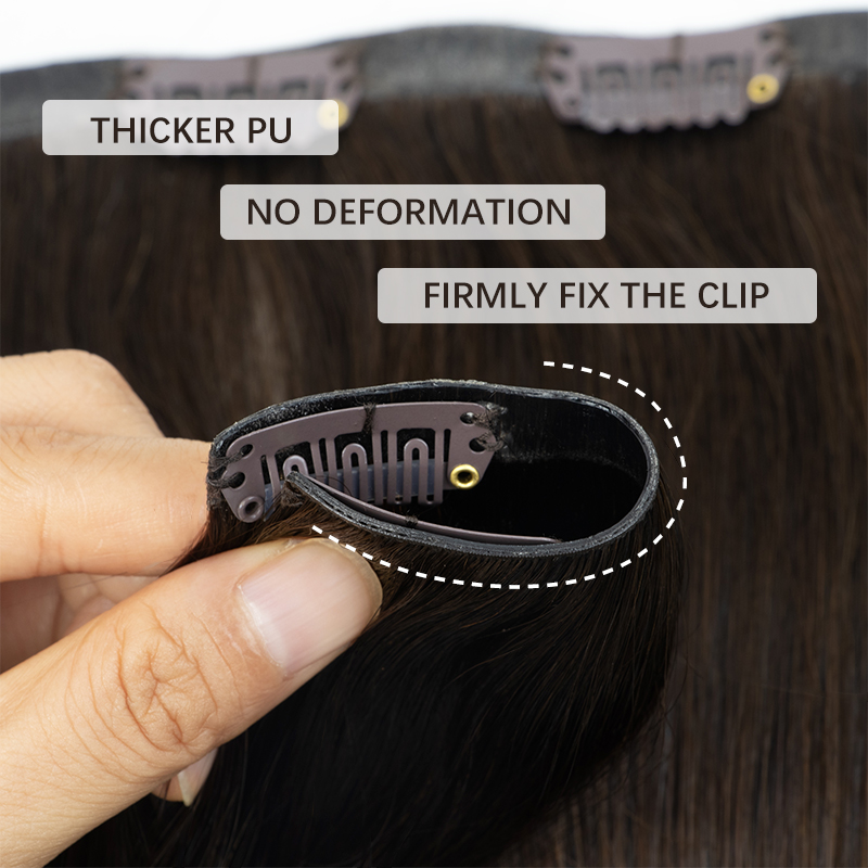 Invisible Thick PU Clip In Hum - Invisible Tape In Extensions Real Hair review and price
