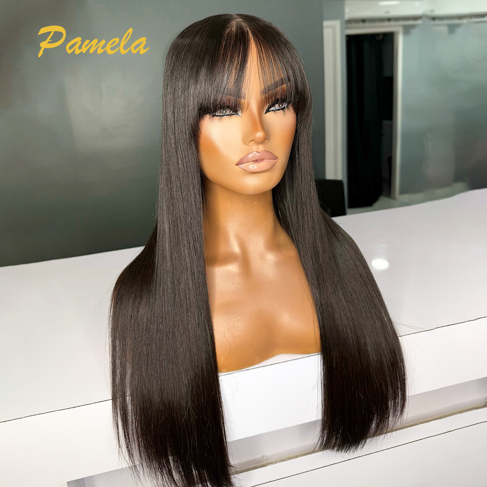Brazilian Pre Cut Bone Straigh - Human Hair Wigs review and price