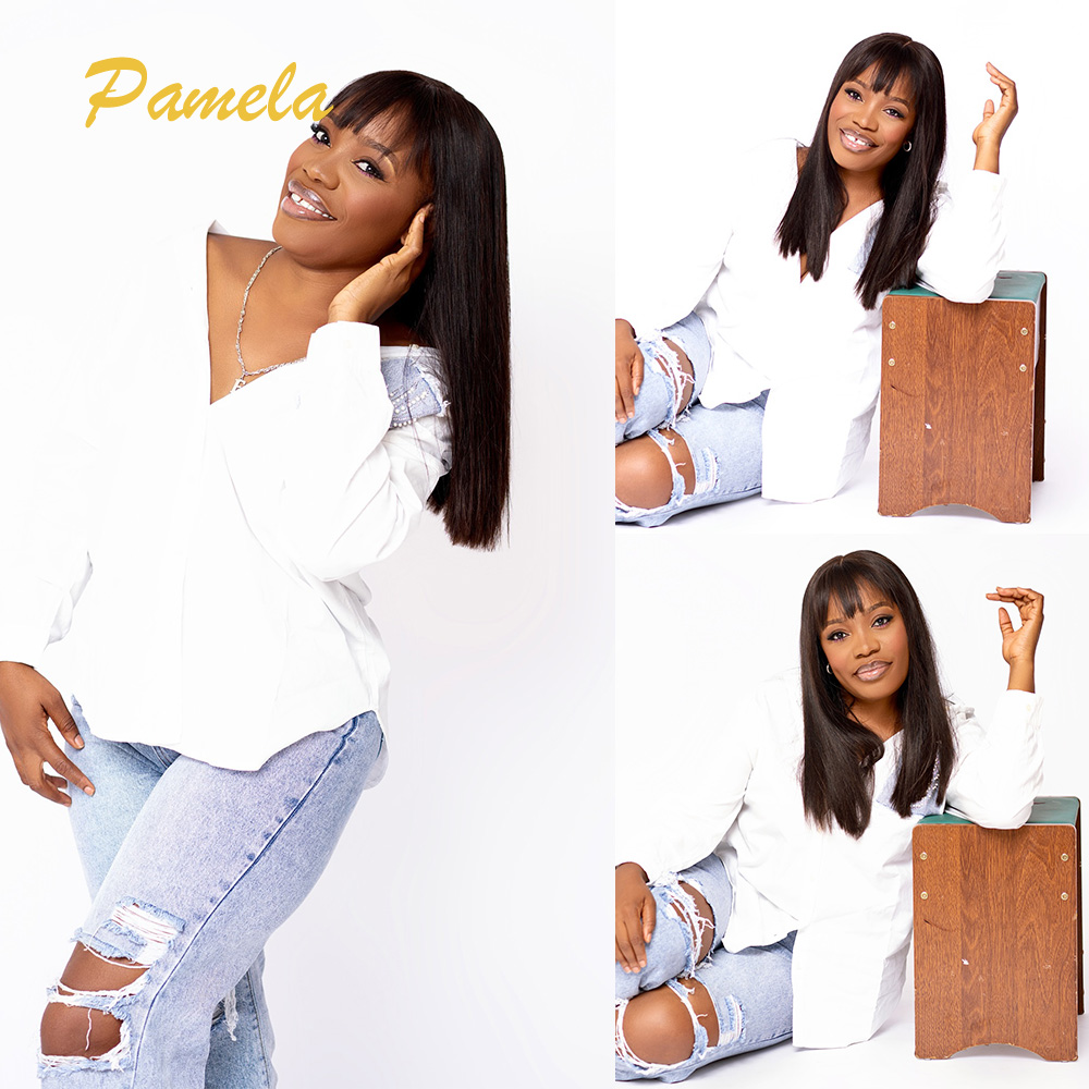 Brazilian Pre Cut Bone Straigh - Human Hair Wigs review and price